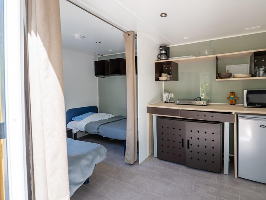 Lodge 4 personnes - Ciela Mobilodge - 2 chambres (sans sanitaire) 4