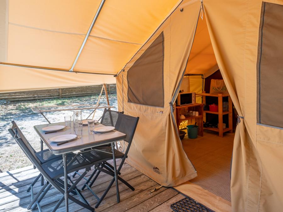 Tente 4 personnes - Tente Ciela Nature - 2 chambres (sans sanitaire) 5