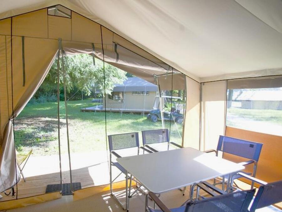 Tente 5 personnes - Ciela Nature Lodge - 2 chambres - Cuisine – Salle de bain 2