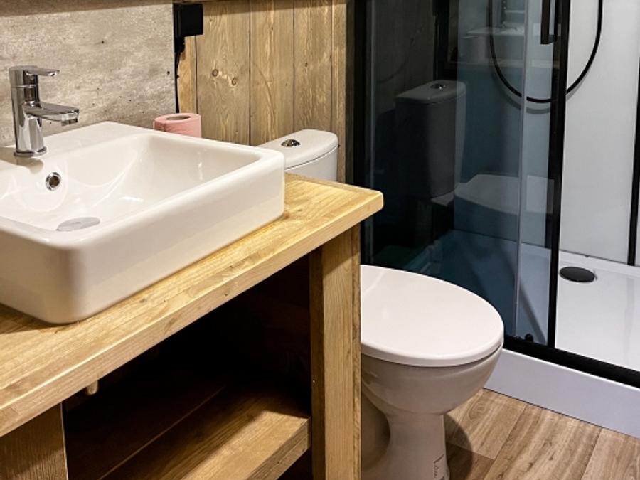 Tente en toile et en bois 4 personnes - Lodge Safari 27 m² 2