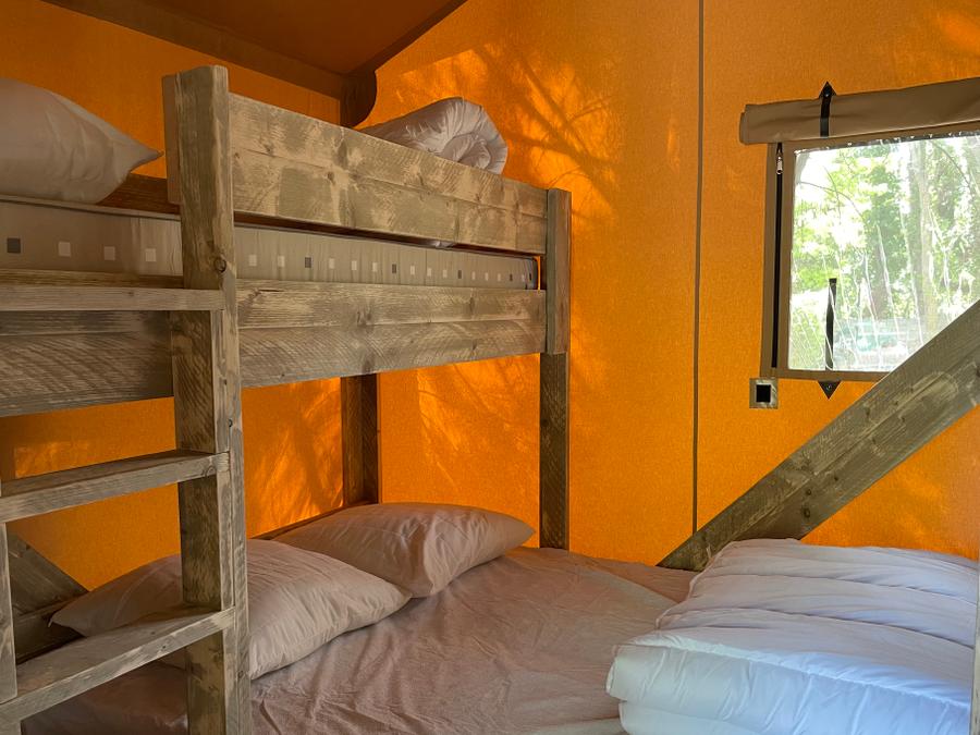 Tente en toile et en bois 5 personnes - Lodge Safari 3