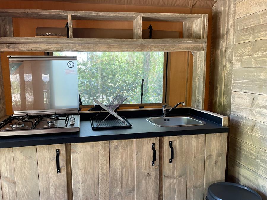 Tente en toile et en bois 5 personnes - Lodge Safari 8
