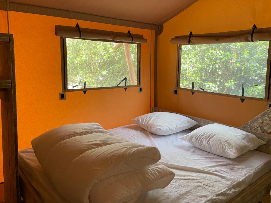 Tente en toile et en bois 6 personnes - Lodge Safari 8