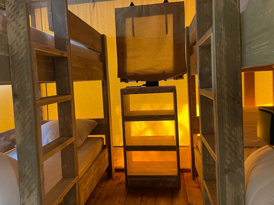 Tente en toile et en bois 6 personnes - Lodge Safari 7