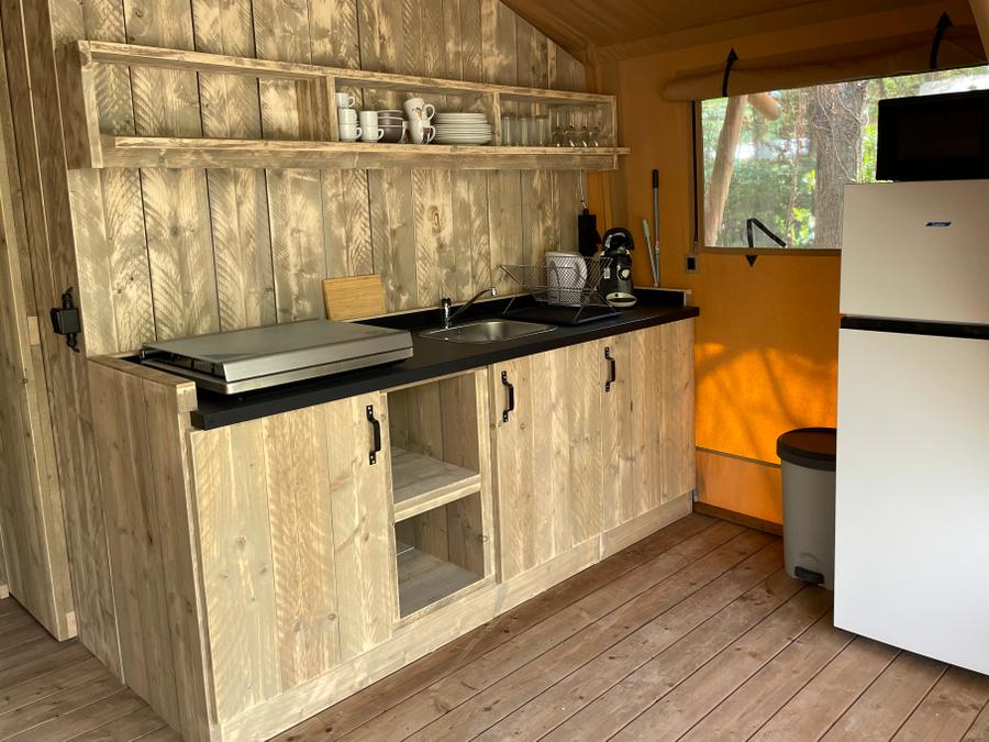 Tente en toile et en bois 6 personnes - Lodge Safari 5