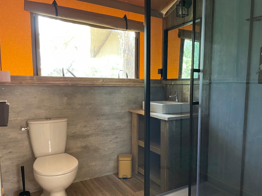Tente en toile et en bois 6 personnes - Lodge Safari 6