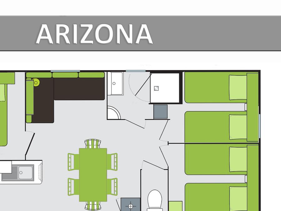 Mobilhome 6 personnes - ARIZONA STANDARD. 9