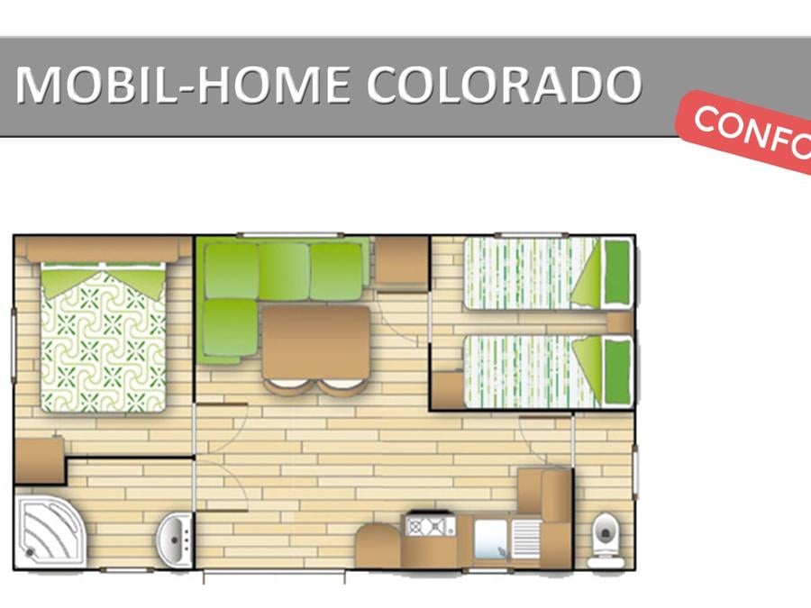 Mobilhome 6 personnes - COLORADO CONFORT. 8