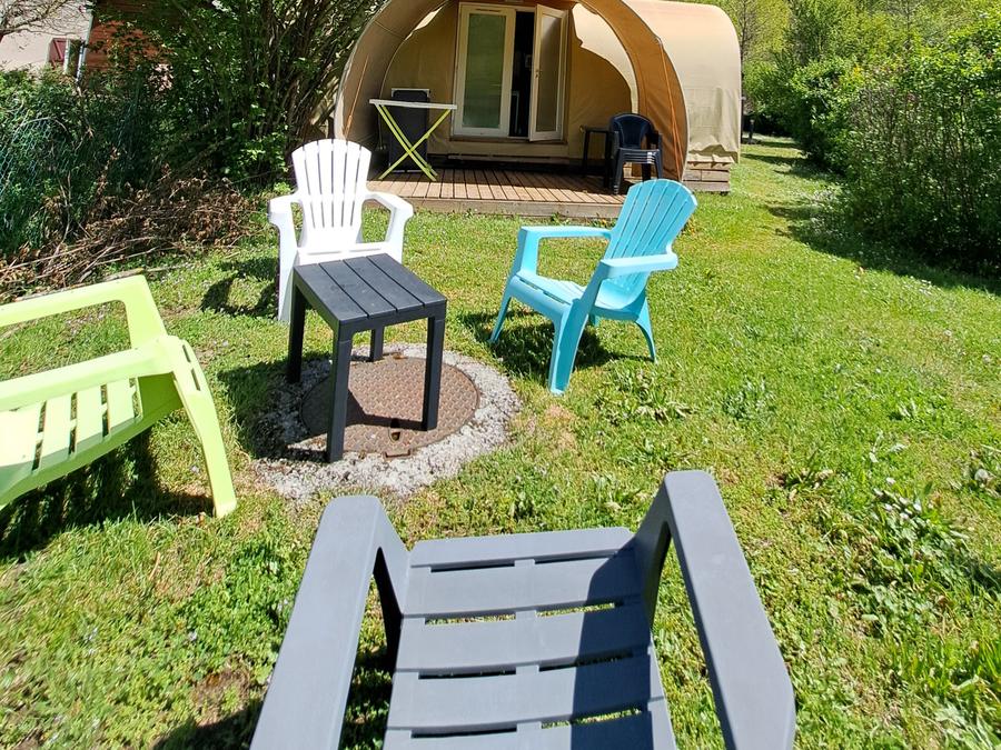 Bungalow toilé 4 personnes - COCO SWEET (Sans sanitaires) 8