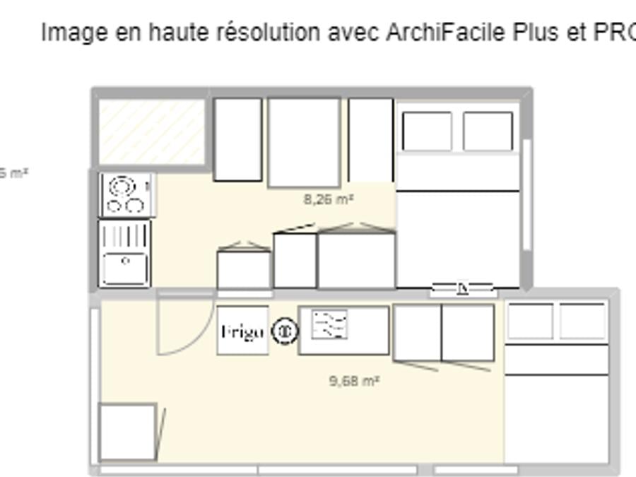 Caravane 2 personnes - (Sans sanitaires) 12