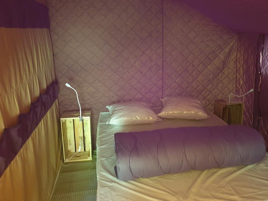 Tente en toile et en bois 5 personnes - Lodge Cabanon Classic 2
