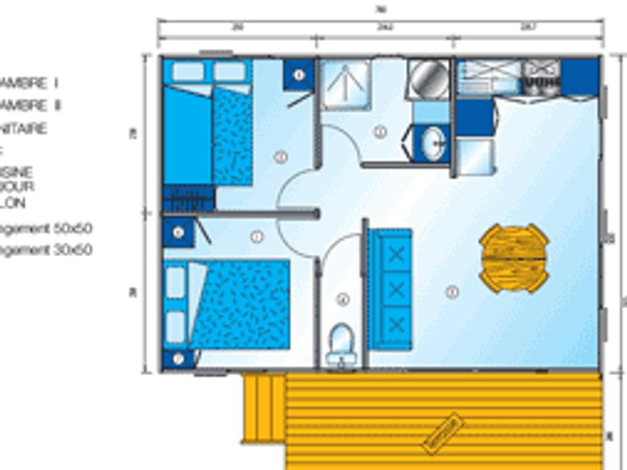 Chalet 7 personnes - Goeland 4