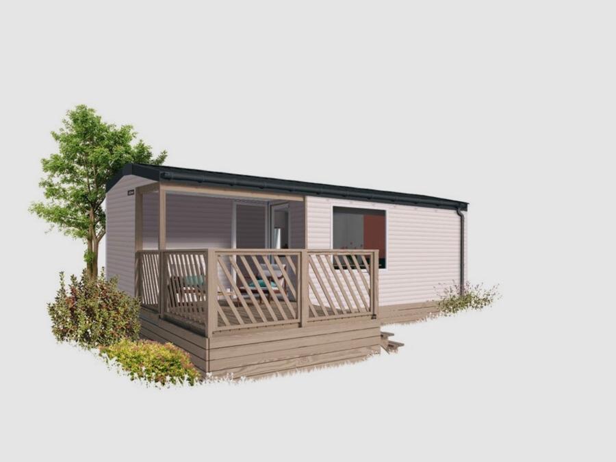 Mobilhome 4 personnes - Confort + 26m² (2 chambres) + terrasse couverte 10m² 7
