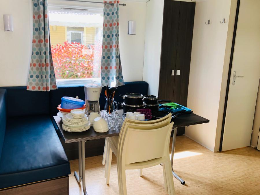 Mobilhome 6 personnes - LOFT (3 chambres avec climatisation en option à régler sur place)4/6pax 1