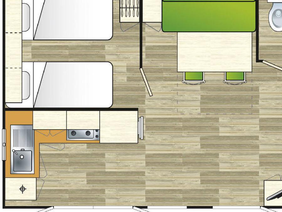 Mobilhome 4 personnes - Super Riviera 5