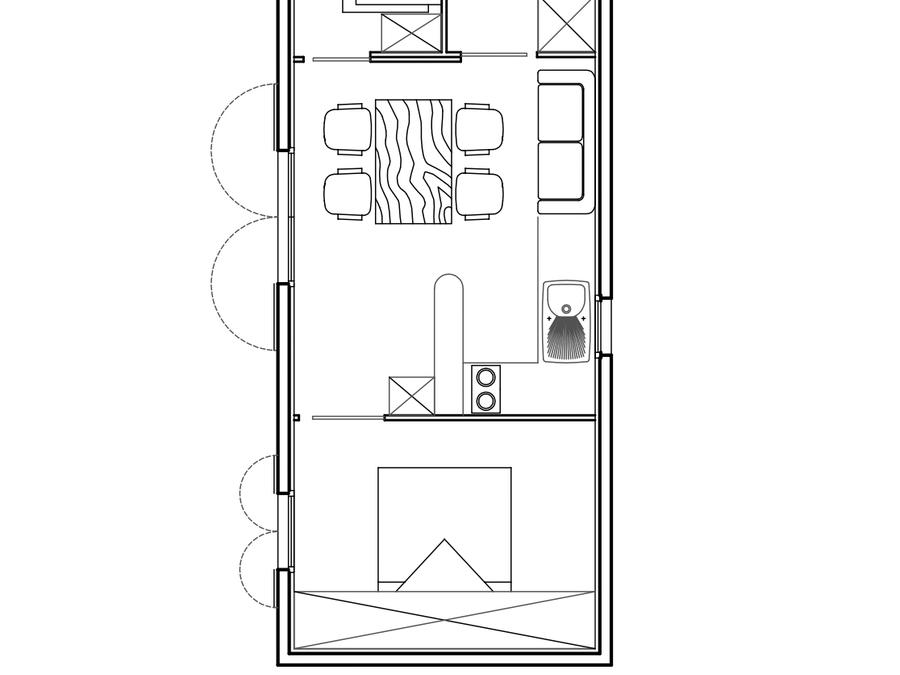 Chalet 4 personnes - Maison-Chalet 30m² - n°202 6