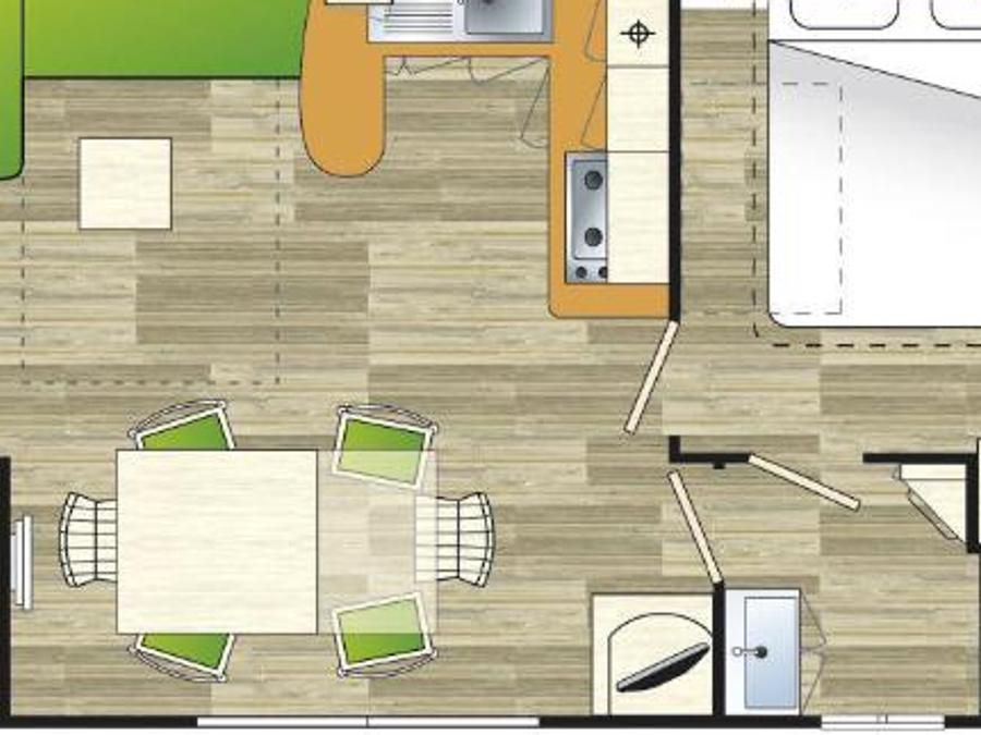 Mobilhome 6 personnes - Super Cordelia 3 chambres - 5/6 pers. 5