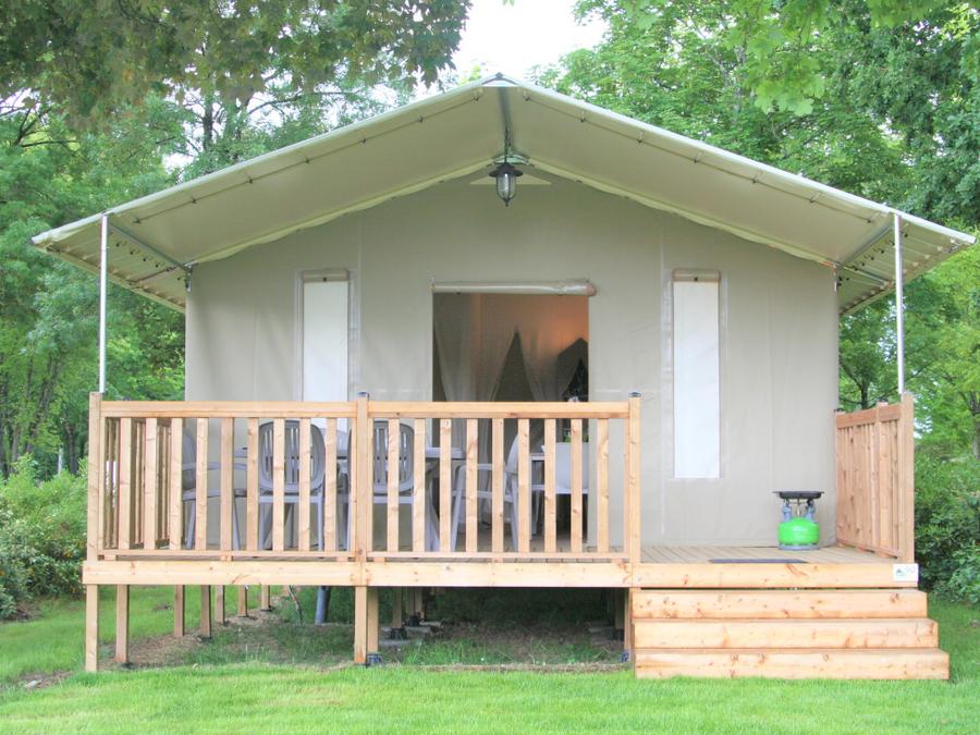 Tente 6 personnes - Modern Lodge avec sanitaires 0