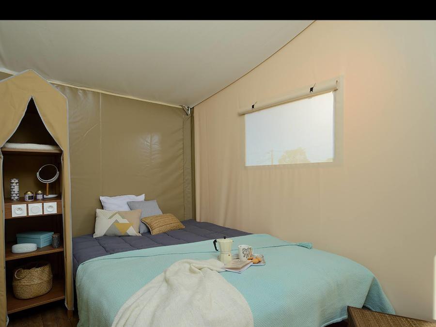 Tente 6 personnes - Modern Lodge avec sanitaires 12