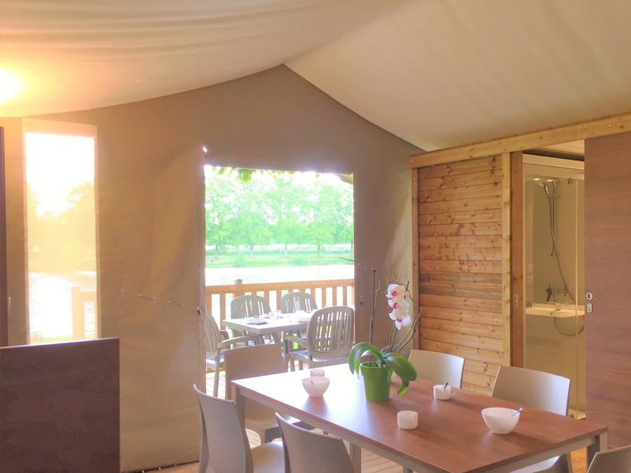 Tente 6 personnes - Modern Lodge avec sanitaires 4