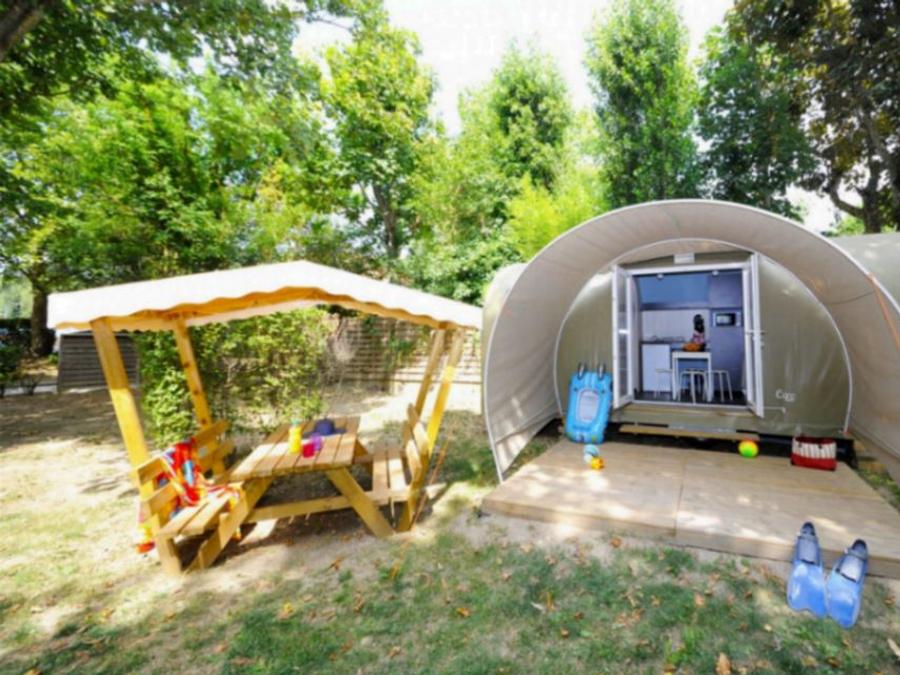 Tente en toile et en bois 4 personnes - Coco sweet 2 chambres 4 personnes 0