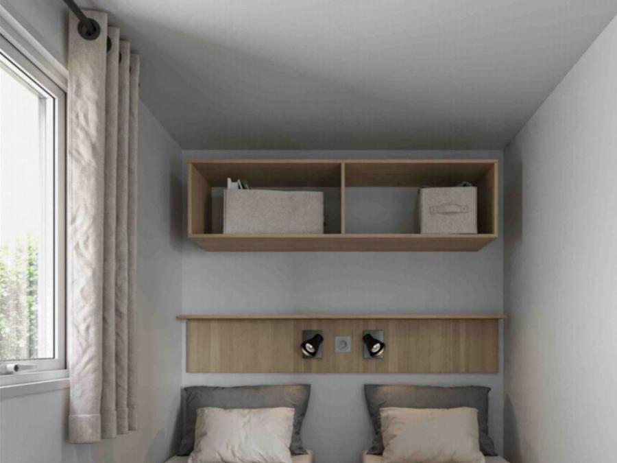 Mobilhome 4 personnes - Nest Evasion 38 Premium 2chambres 4pers 0