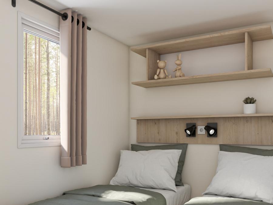 Mobilhome 6 personnes - Ciela Confort - 3 chambres - Vue sur le lac 4