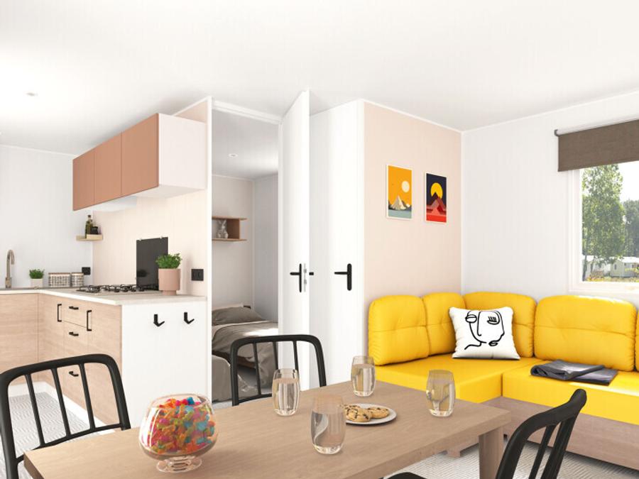 Mobilhome 4 personnes - Ciela Confort - 2 chambres - Vue sur le lac 2