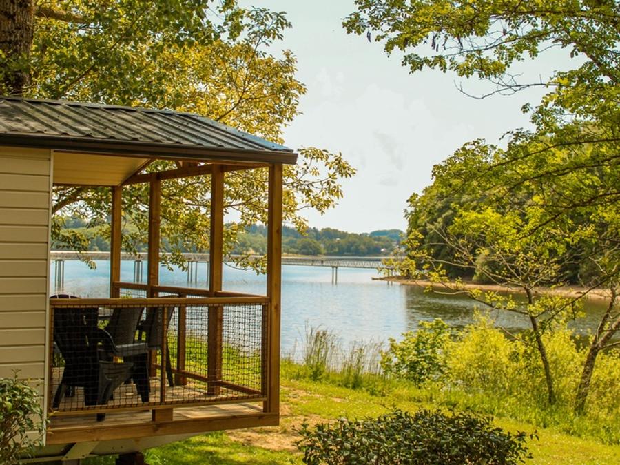 Mobilhome 4 personnes - Ciela Confort Bay - 2 chambres - Vue sur le lac 0