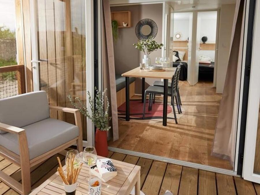 Mobilhome 4 personnes - Ciela Confort Bay - 2 chambres - Vue sur le lac 1