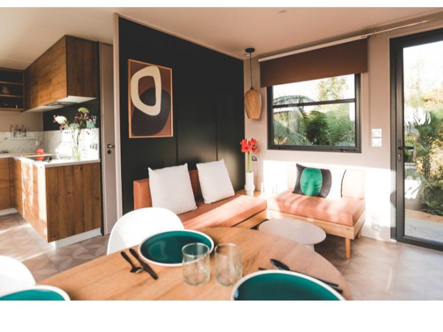 Mobilhome 4 personnes - Lodge Sunêlia Luxe 2 ch 1