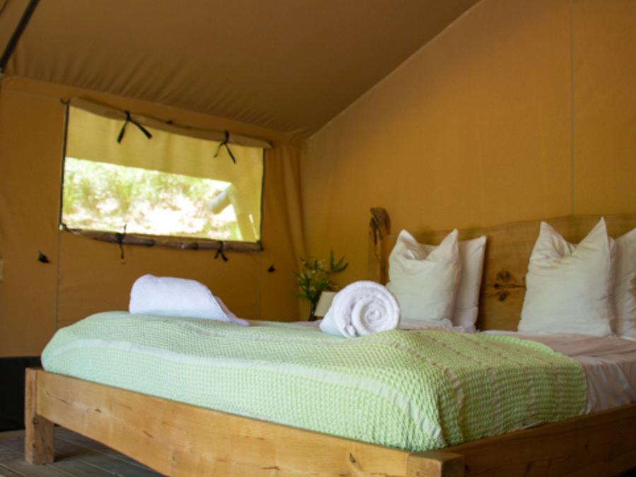 Tente en toile et en bois 4 personnes - Bamburi - 16 m² + terrasse 12 m² 3