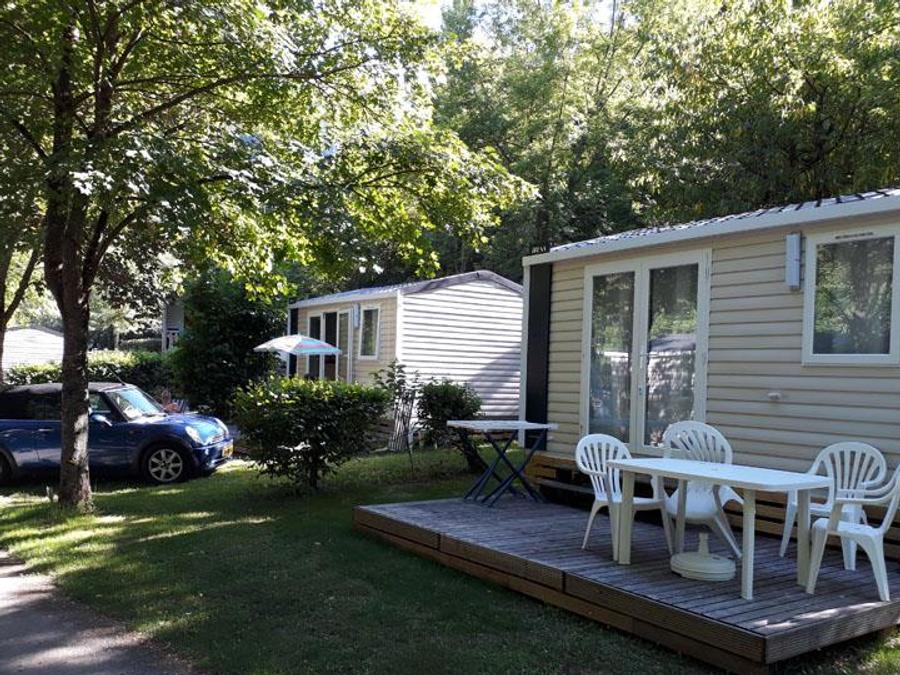 Mobilhome 3 personnes - Mobilhome Classique 1 chambre + Terrasse - 2 personnes + 1 enfant -10 ans 0