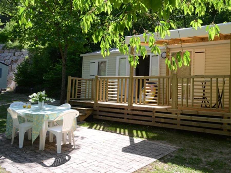 Mobilhome 6 personnes - Résidence LOUISIANE Confort 3 chambres + Terrasse semi-couverte + TV 1