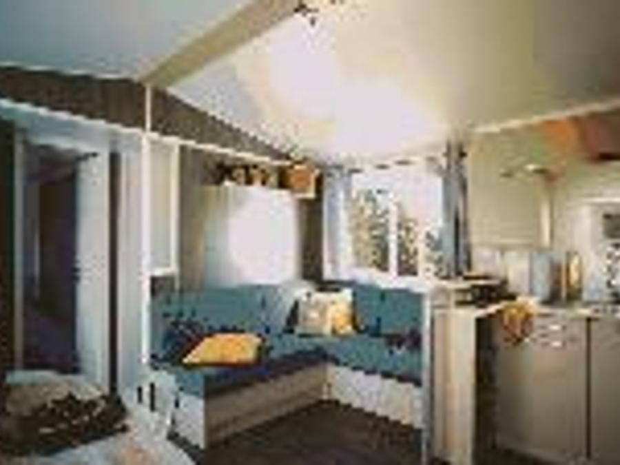 Mobilhome 6 personnes - Résidence LOUISIANE Confort 3 chambres + Terrasse semi-couverte + TV 5