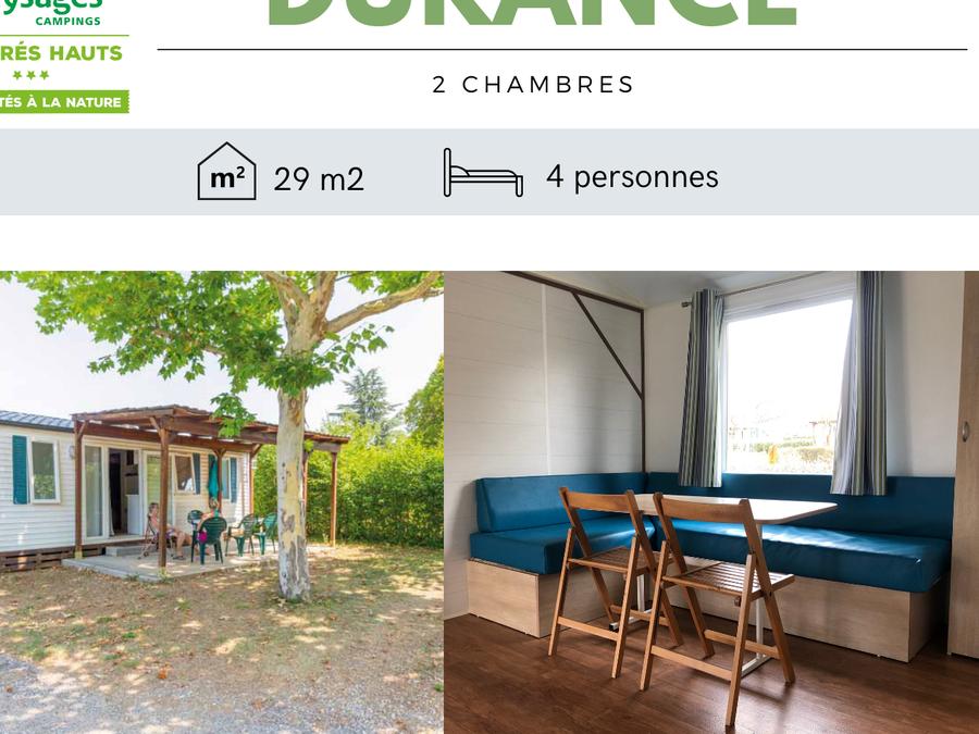 Mobilhome 4 personnes - DURANCE 4