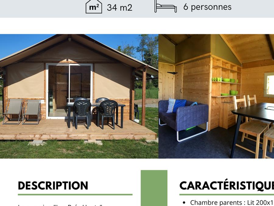 Chalet 6 personnes - Cabane Méouge 11