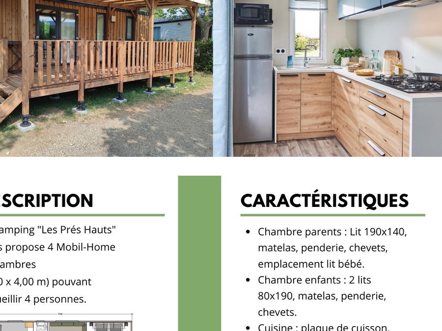 Mobilhome 4 personnes - Baronnies 2 chambres 11