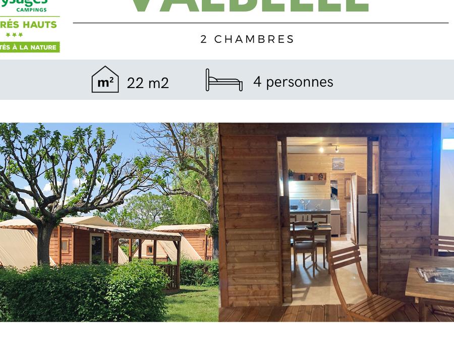 Hébergement 4 personnes - Cabane Valbelle 8