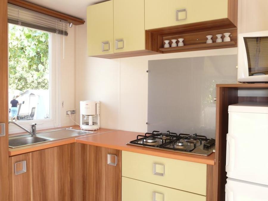Mobilhome 4 personnes - PARADIS deux chambres 30 m², avec sanitaires 2