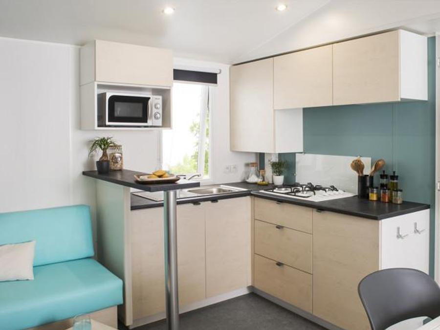 Mobilhome 6 personnes - PREMIUM, trois chambres, avec sanitaires 1
