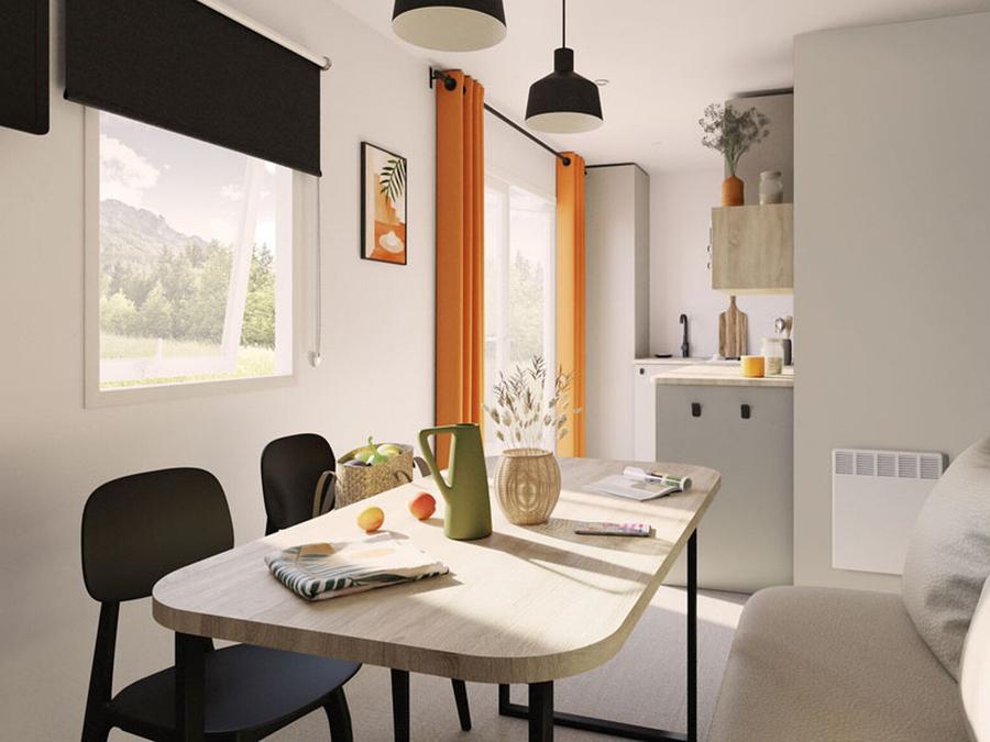 Mobilhome 2 personnes - Mobil home Riviera 1 chambre 0