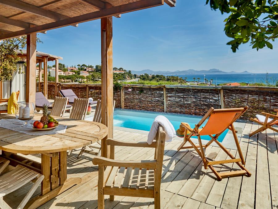 Mobilhome 8 personnes - Lodge Riviera 2 à 8 pers. clim. Plancha 2