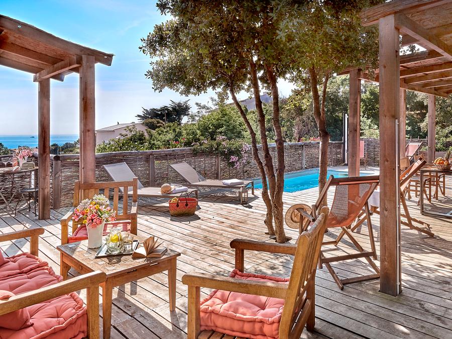 Mobilhome 8 personnes - Lodge Riviera 2 à 8 pers. clim. Plancha 10