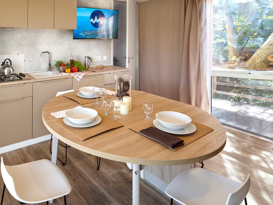 Mobilhome 6 personnes - Lodge Luxe Vue Panoramique 2 à 6 pers. clim. Plancha 11