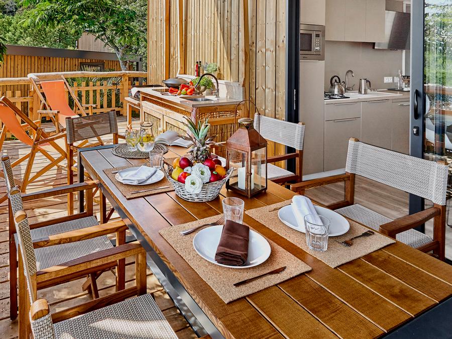 Mobilhome 6 personnes - Lodge Luxe Vue Panoramique 2 à 6 pers. clim. Plancha 10