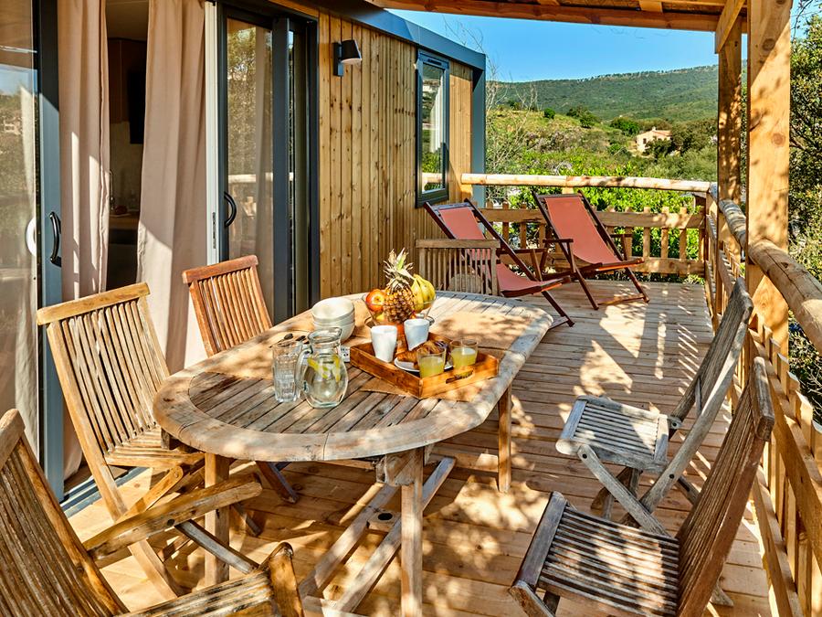 Mobilhome 6 personnes - Lodge Luxe Vue Panoramique 2 à 6 pers. clim. Plancha 7