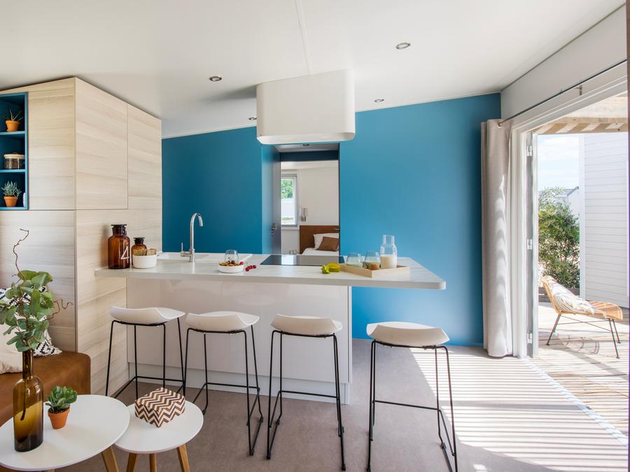 Mobilhome 4 personnes - Lodge 2 à 4 pers. clim. Plancha 8