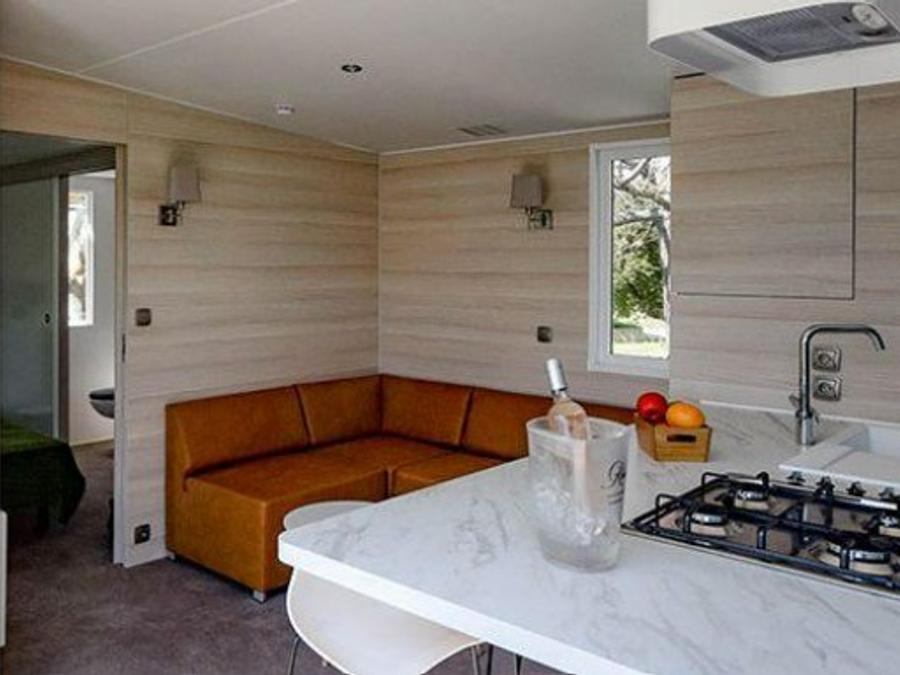 Mobilhome 4 personnes - Lodge 2 à 4 pers. clim. Plancha 1
