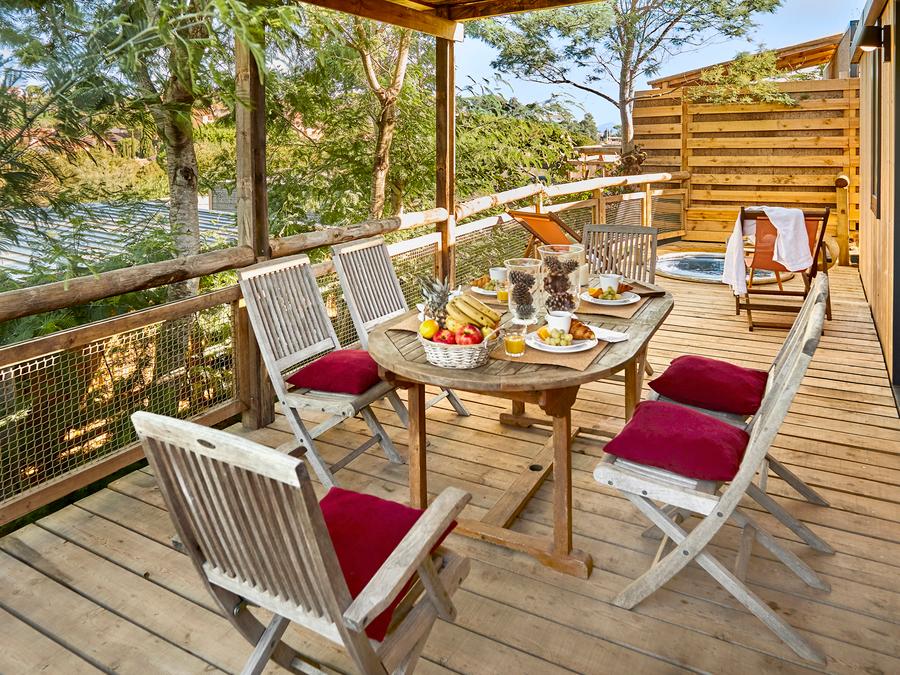 Mobilhome 6 personnes - Lodge 2 à 6 pers. Vue mer clim. Plancha 6